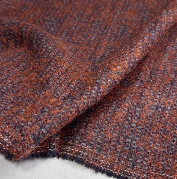 Wool fabric by the yard