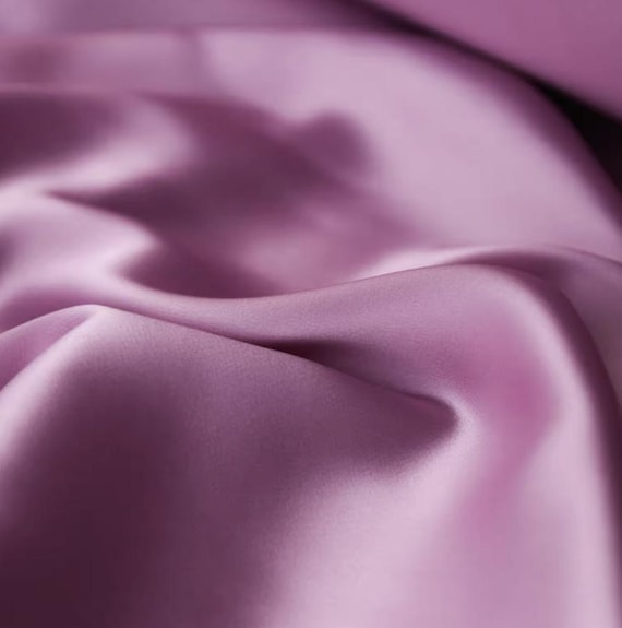 Triacetate satin fabric by the yard