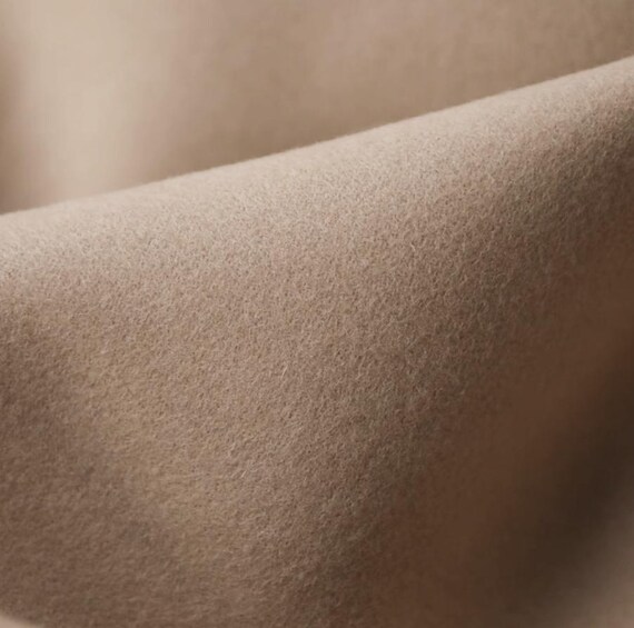 Double Sided Wool fabric by the yard