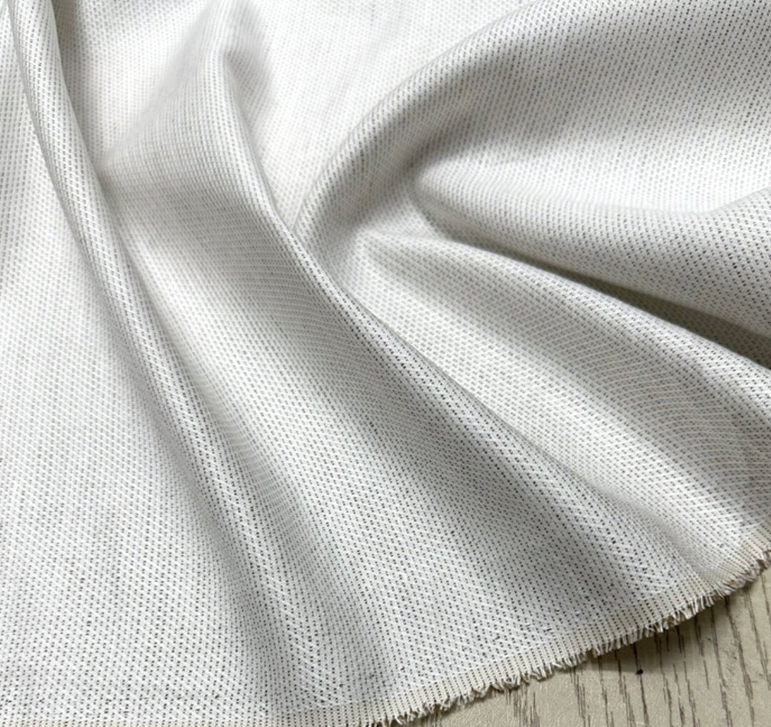 Yarn Dyed Linen Fabric by the Yard Etsy