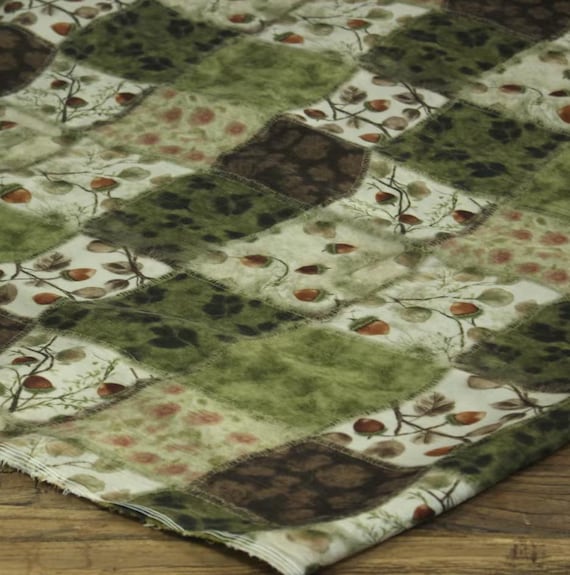 Print cupra fabric, Floral cupro fabric by the yard