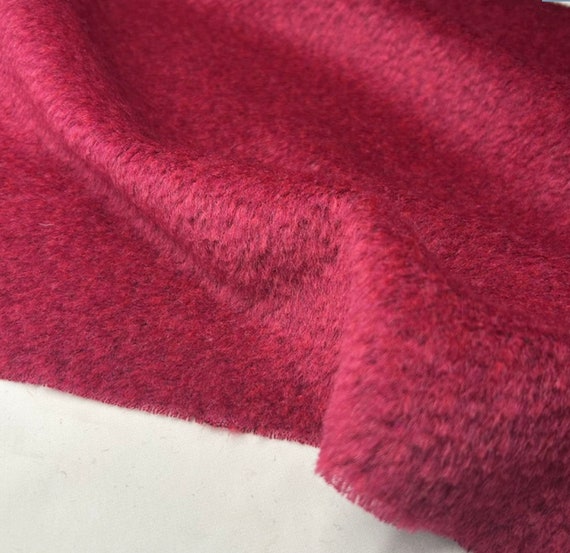 Alpaca wool fabric by the yard