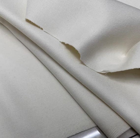 Worsted Wool fabric by the yard