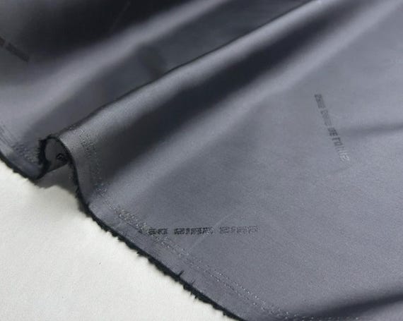 Bemberg cupra fabric, Jacquard cupro lining fabric by the yard