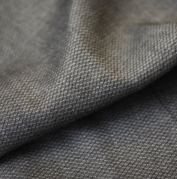 Jacquard linen fabric by the yard
