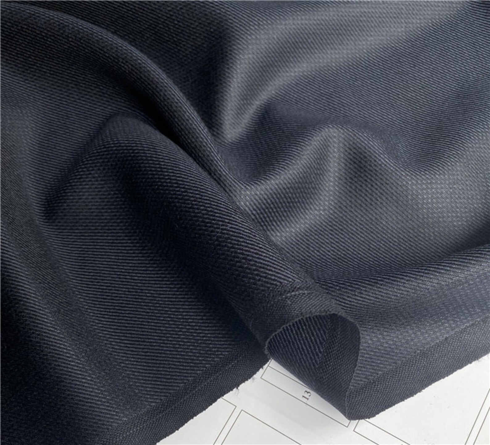 Italian fabric Silk wool fabric woolen fabric by the yard Etsy