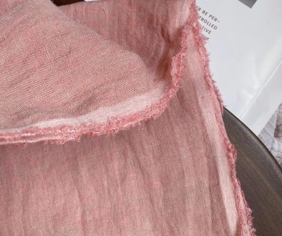 Yarn dyed iridescent linen fabric by the yard