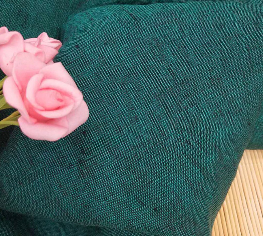 Yarn Dyed Iridescent Linen Fabric by the Yard - Etsy