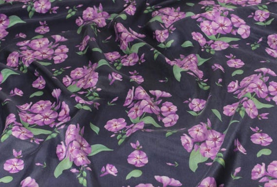 Print cupra fabric, Print cupro fabric by the yard
