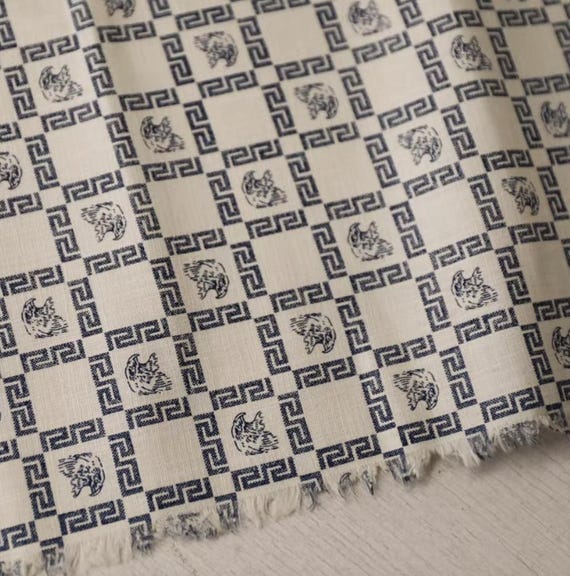 Print Linen fabric by the yard