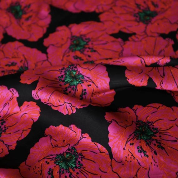 Print viscose fabric by the yard