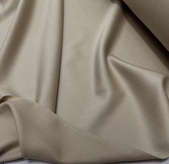 Worsted Merino Wool fabric by the yard