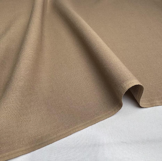 Worsted wool fabric by the yard