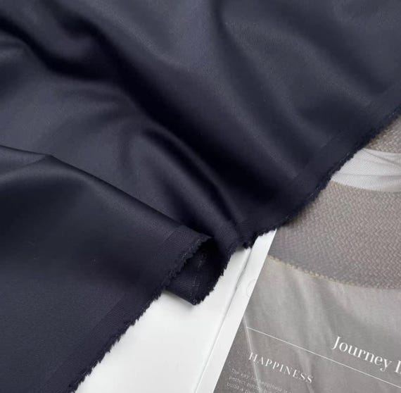 Worsted Wool fabric by the yard
