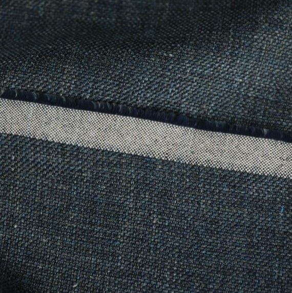 Yarn dyed linen fabric by the yard