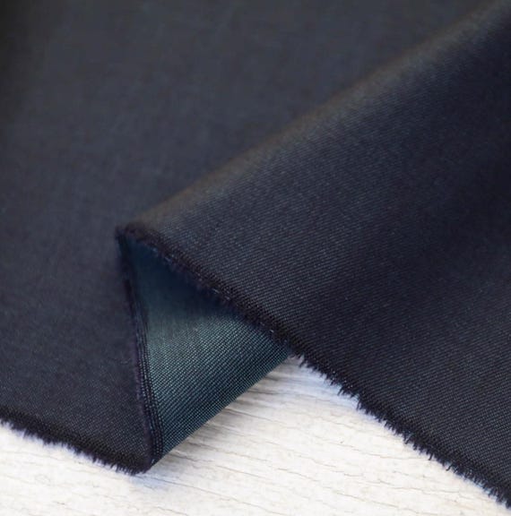 Worsted Wool fabric by the yard SUITING Fabric