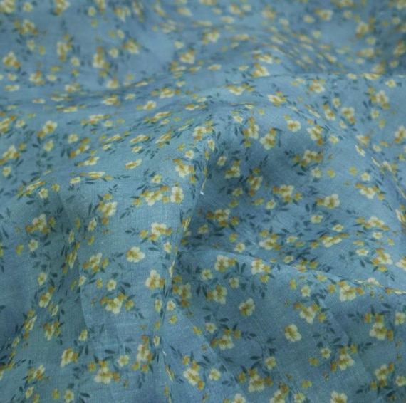 Print ramie fabric by the yard