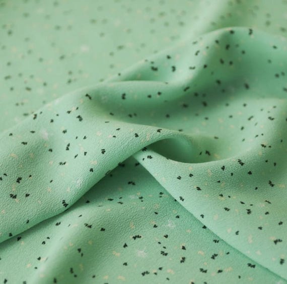 Print textured viscose fabric by the yard