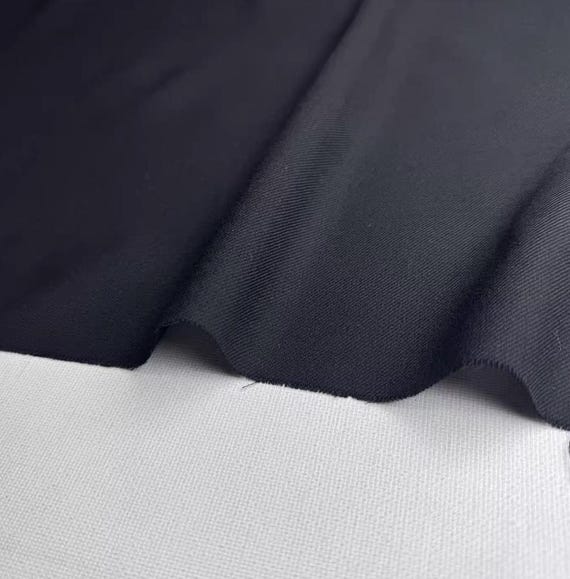 Worsted wool fabric by the yard