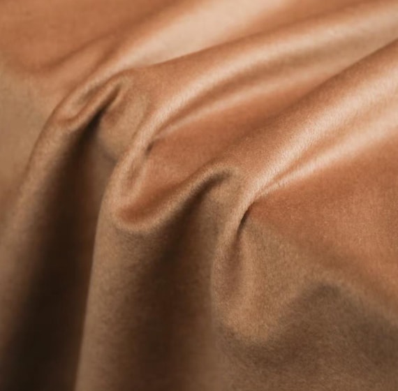 Cashmere wool fabric by the yard