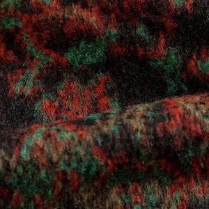 Patterned Wool fabric by the yard