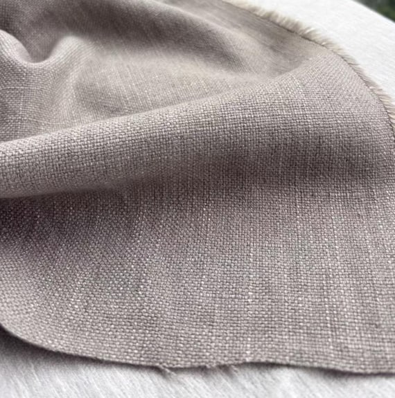 Heavy Weight Linen fabric by the yard
