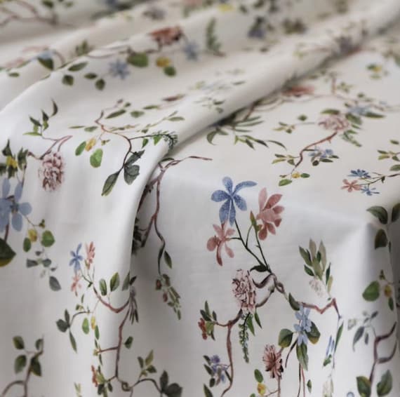 Print Cupra cupro fabric by the yard