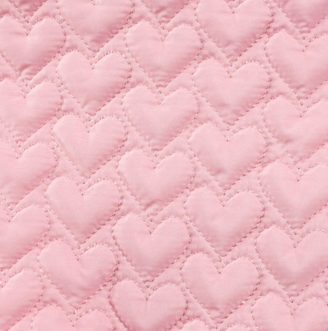 Embroidered Textured Quilted Padded Fabric by the Yard Etsy