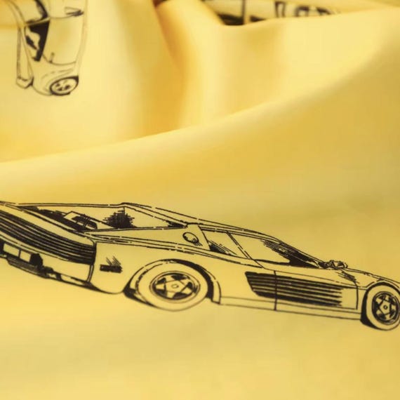 Plaid cotton fabric by the yard