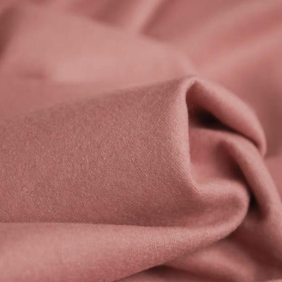 Knit wool fabric by the yard