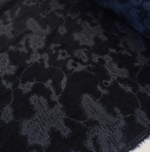 Jacquard embossed fabric by the yard