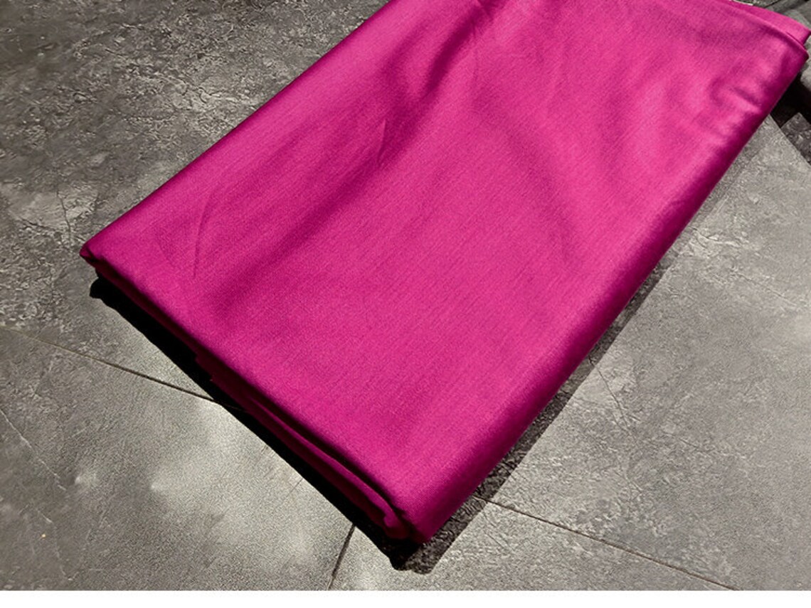 Knit silk jersey fabric by the yard Etsy