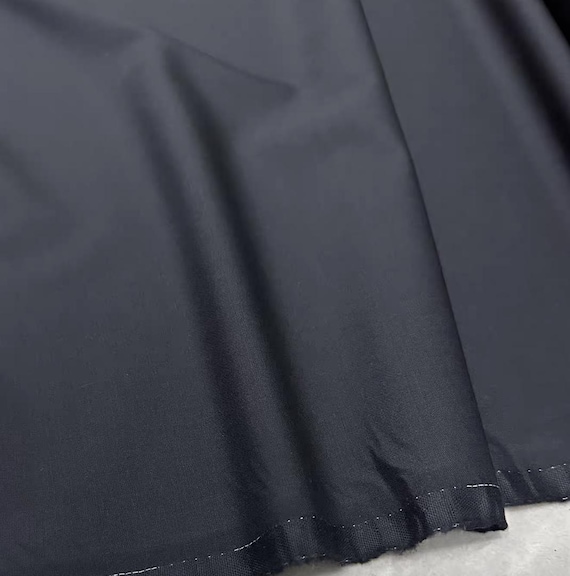 Silk wool fabric by the yard