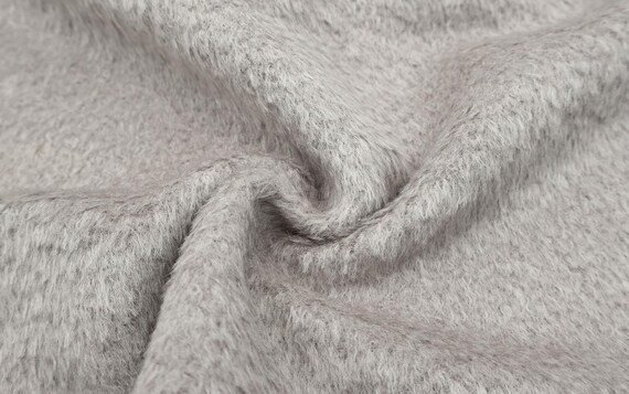 Alpaca wool fabric by the yard