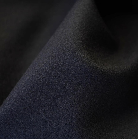 Textured Crepe Worsted Wool fabric by the yard
