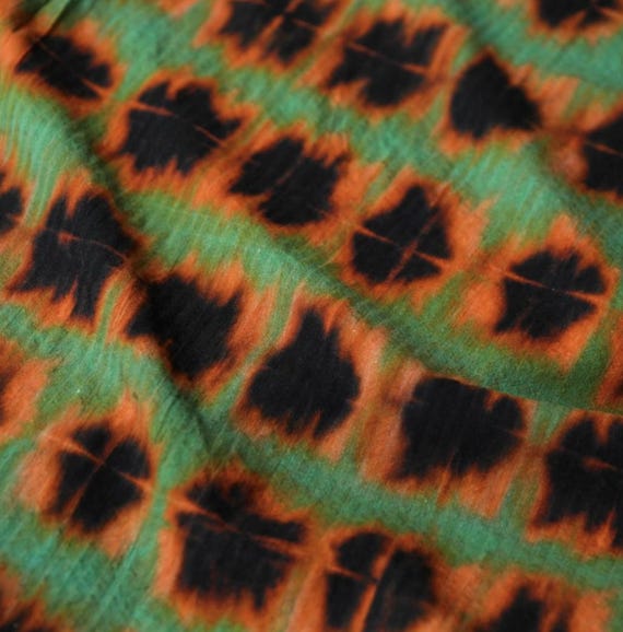 Print Textured cotton fabric by the yard