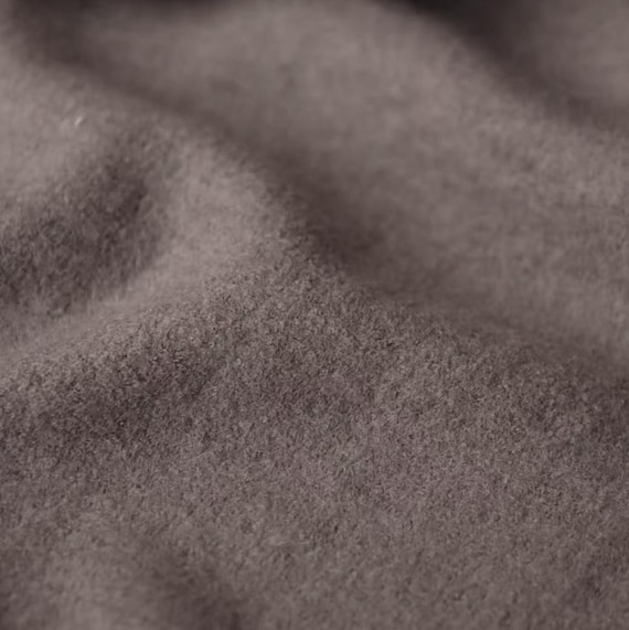 Knit wool fabric by the yard