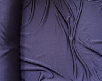 Knit silk jersey fabric by the yard