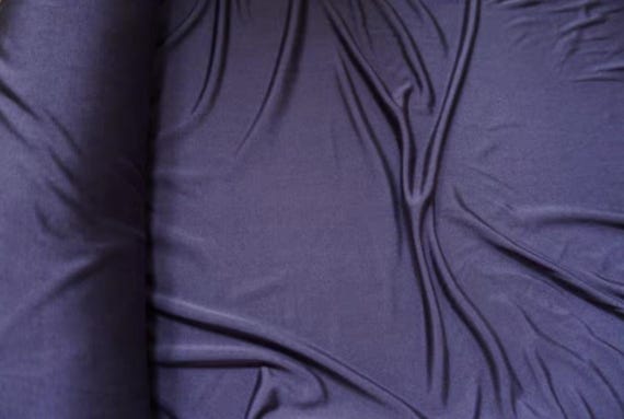 Knit silk jersey fabric by the yard