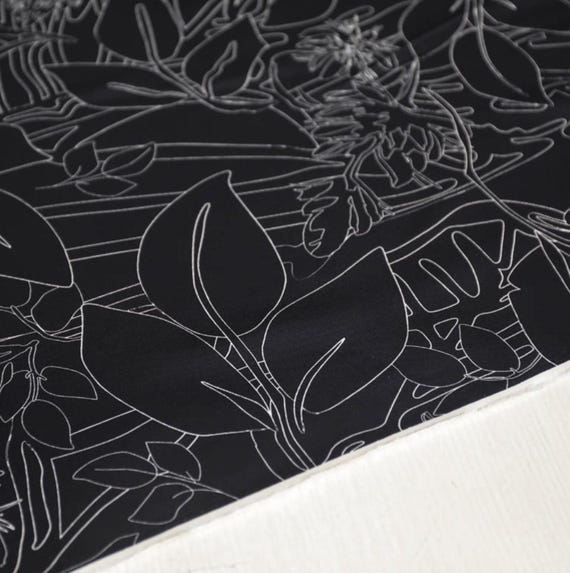 Print Silk cotton fabric by the yard