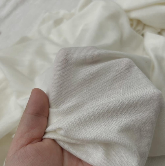Knit Cashmere Wool fabric by the yard