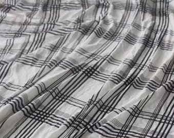 Knit silk jersey fabric by the yard