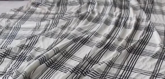 Knit silk jersey fabric by the yard