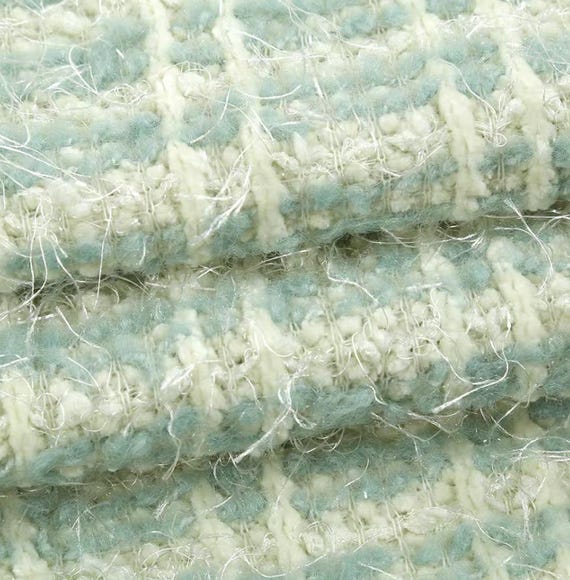 Knit wool fabric by the yard