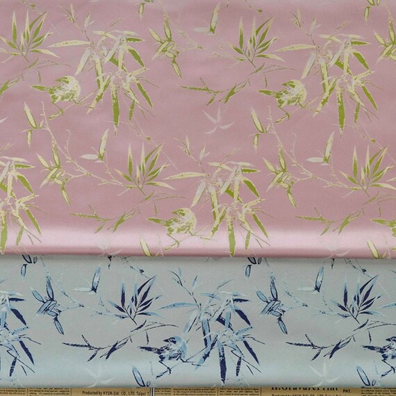 Jacquard brocade fabric by the yard