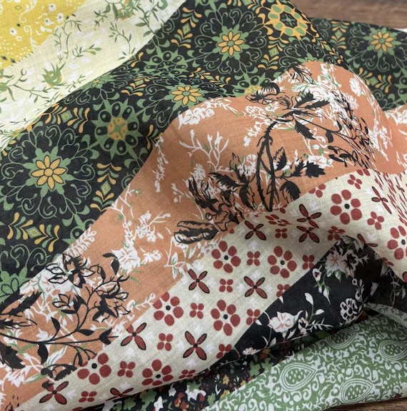 Print ramie fabric by the yard