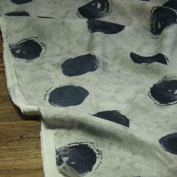 Print cupra fabric, Floral cupro fabric by the yard