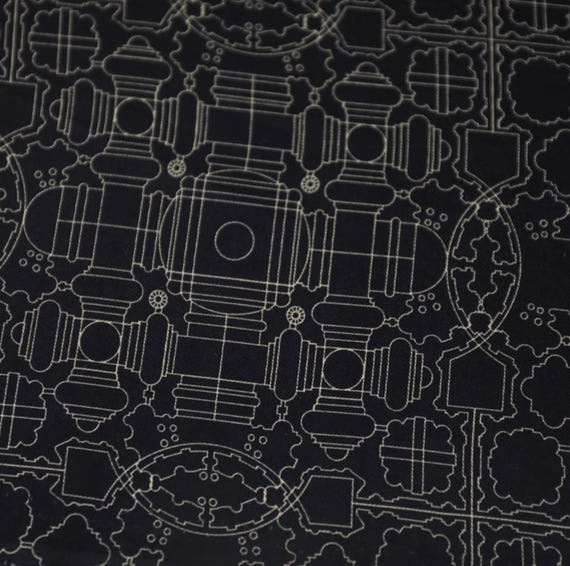 Print Silk cotton fabric by the yard