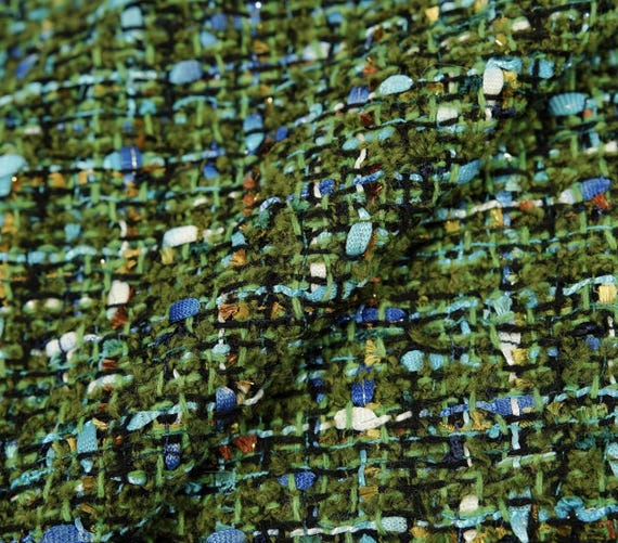 Tweed fabric by the yard