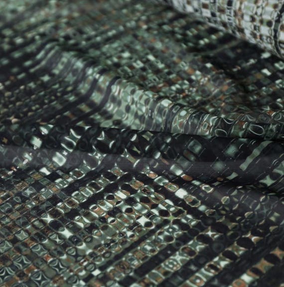 Print Linen fabric by the yard